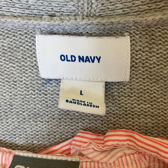 Old Navy Cardigan and shirt size Large - Picture 4 of 4